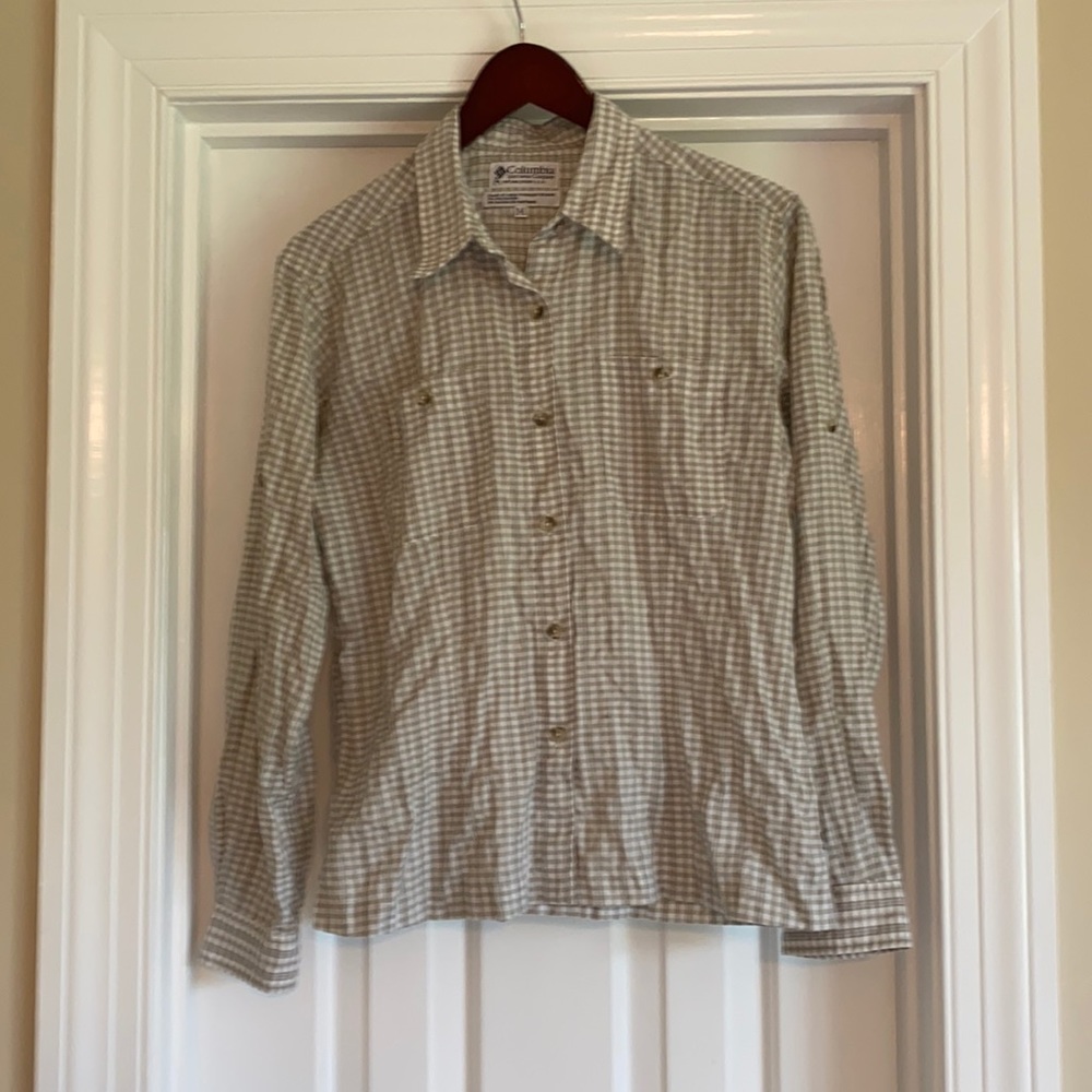 Columbia long sleeve button down